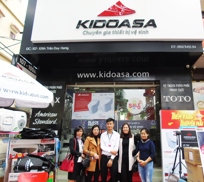 Công ty cổ phần KIDOASA - Kinh doanh thiết bị vệ sinh Hà Nội 